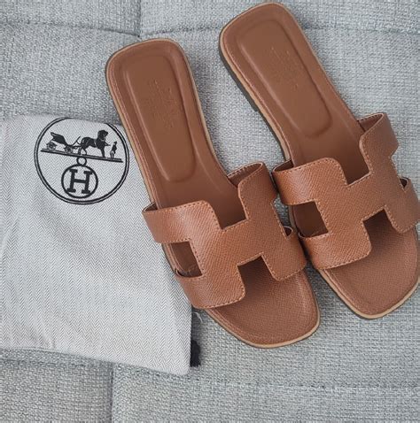 hermes klapki oran|Oran sandal .